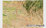 Satellite 3D Map of ZIP codes starting with 837