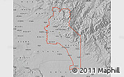Gray Map of ZIP codes starting with 837