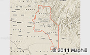 Shaded Relief Map of ZIP codes starting with 837