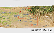 Satellite Panoramic Map of ZIP codes starting with 837
