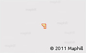 Physical 3D Map of ZIP code 83713, cropped outside