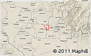 Shaded Relief 3D Map of ZIP code 83713