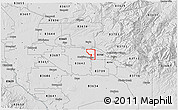 Silver Style 3D Map of ZIP code 83713