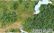 Satellite 3D Map of ZIP code 83801