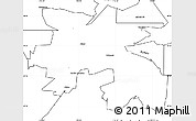 Blank Simple Map of ZIP code 83801