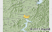 Savanna Style Map of ZIP code 83815