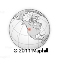 Outline Map of ZIP Code 83815