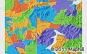 Political Map of ZIP code 83854
