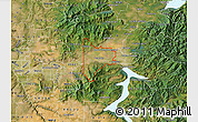 Satellite Map of ZIP code 83854