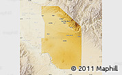 Physical Map of Ada County, lighten
