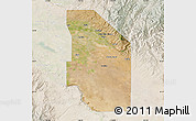 Satellite Map of Ada County, lighten