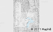 Silver Style Map of Bonner County