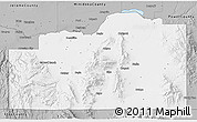 Gray 3D Map of Cassia County