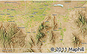 Satellite 3D Map of Cassia County