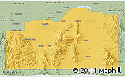 Savanna Style 3D Map of Cassia County