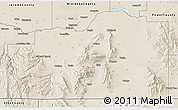 Shaded Relief 3D Map of Cassia County