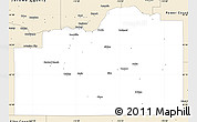 Classic Style Simple Map of Cassia County