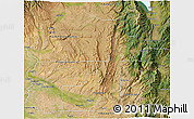 Satellite 3D Map of Gem County