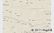 Shaded Relief Map of Jerome County