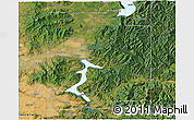 Satellite 3D Map of Kootenai County