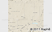 Shaded Relief Map of Minidoka County