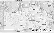 Silver Style 3D Map of Oneida County