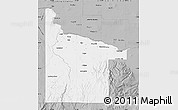 Gray Map of Twin Falls County