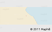 Classic Style Panoramic Map of ZIP code 60026, single color outside