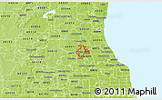 Physical 3D Map of ZIP code 60089