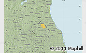 Savanna Style Map of ZIP code 60090