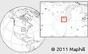 Blank Location Map of ZIP code 60120