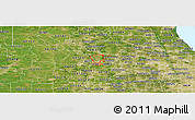 Satellite Panoramic Map of ZIP code 60120