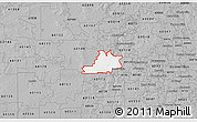 Gray 3D Map of ZIP code 60123