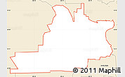 Classic Style Simple Map of ZIP code 60123