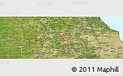Satellite Panoramic Map of ZIP code 60133