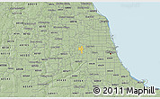 Savanna Style 3D Map of ZIP code 60153