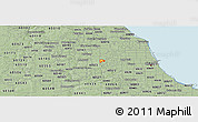 Savanna Style Panoramic Map of ZIP code 60163