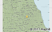 Savanna Style Map of ZIP code 60191