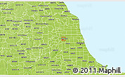 Physical 3D Map of ZIP code 60302