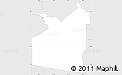 Silver Style Simple Map of ZIP code 60480