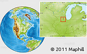 Physical Location Map of ZIP code 60511