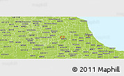 Physical Panoramic Map of ZIP code 60526
