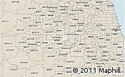 Classic Style 3D Map of ZIP code 60532