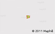 Physical 3D Map of ZIP code 60532, cropped outside