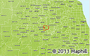 Physical 3D Map of ZIP code 60532