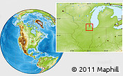 Physical Location Map of ZIP code 60532