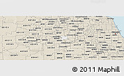 Classic Style Panoramic Map of ZIP code 60532