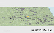 Savanna Style Panoramic Map of ZIP code 60532