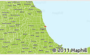 Physical 3D Map of ZIP code 60601