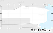 Silver Style Simple Map of ZIP code 60601